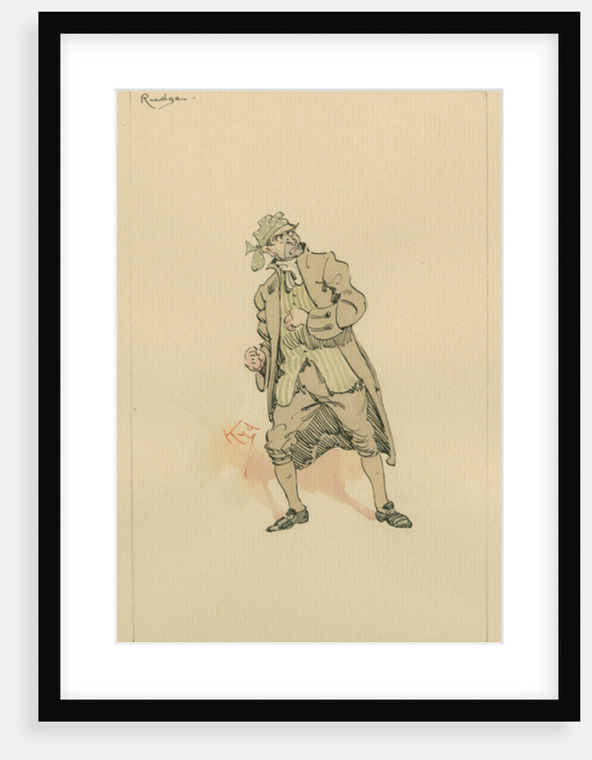 Barnaby Rudge Sr, c.1920s by Joseph Clayton Clarke