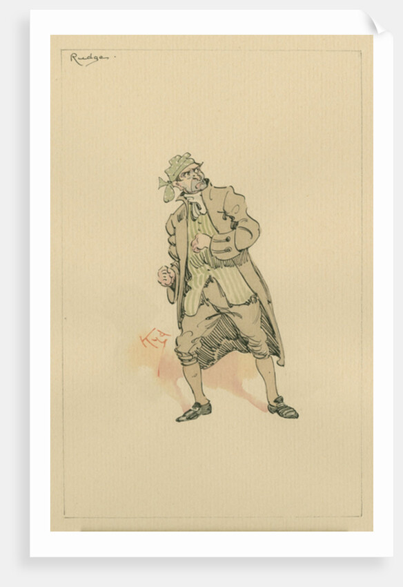 Barnaby Rudge Sr, c.1920s by Joseph Clayton Clarke