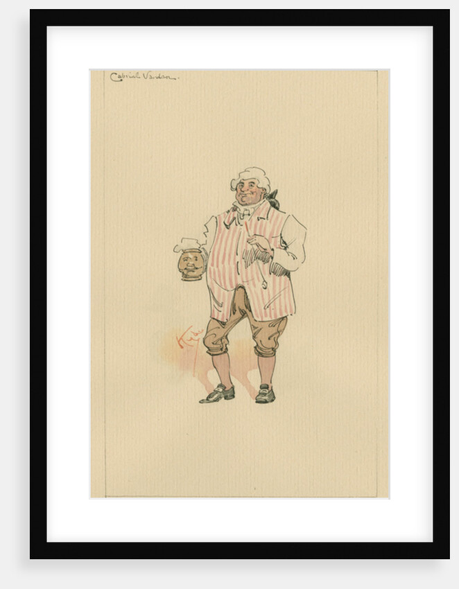 Gabriel Varden, c.1920s by Joseph Clayton Clarke