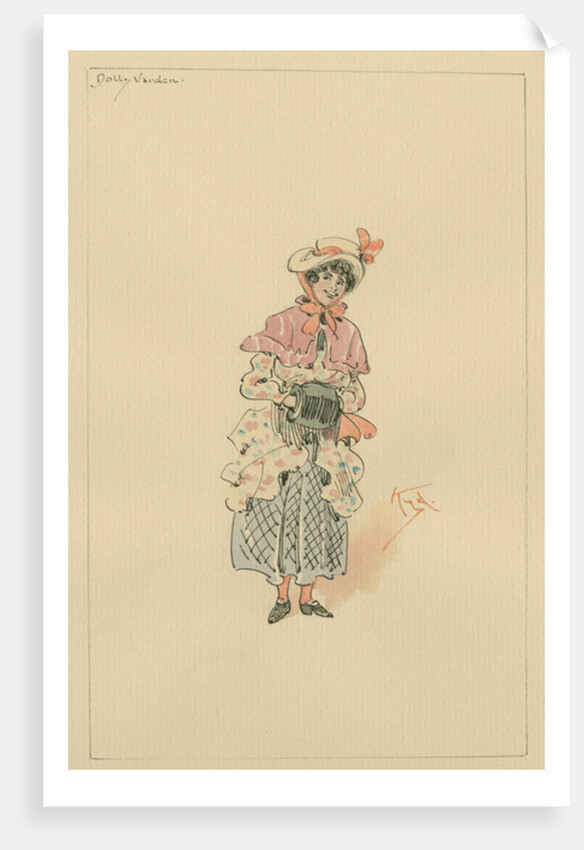 Dolly Varden, c.1920s by Joseph Clayton Clarke