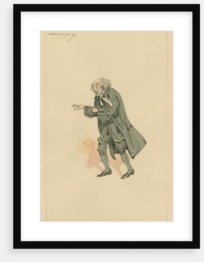 Solomon Daisy, c.1920s by Joseph Clayton Clarke