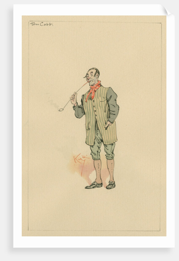 Tom Cobb, c.1920s by Joseph Clayton Clarke