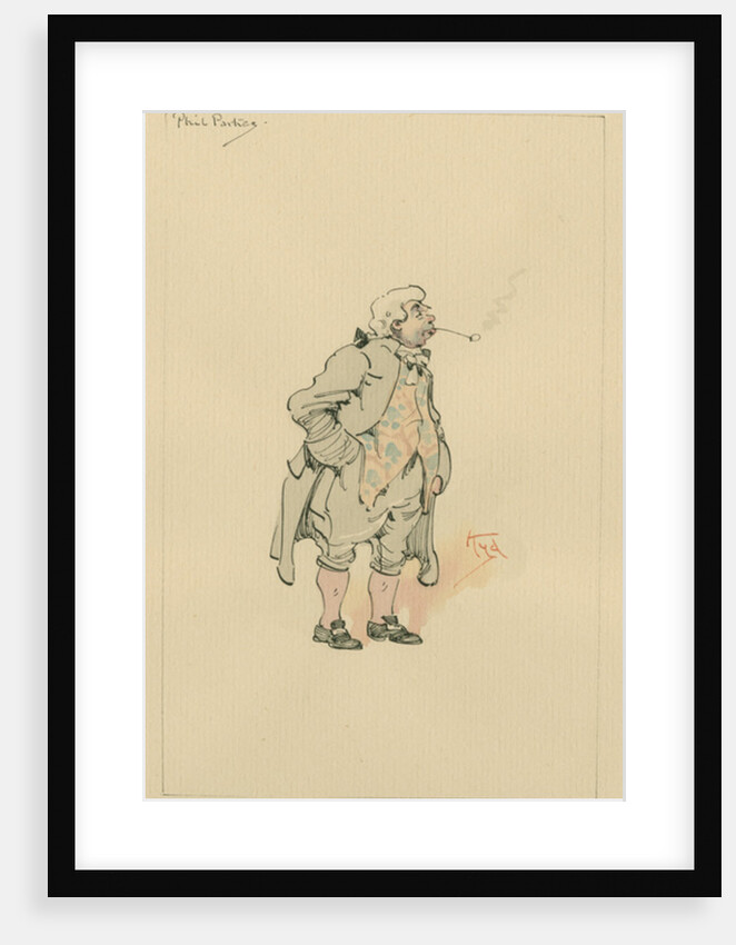 Phil Parkes, c.1920s by Joseph Clayton Clarke