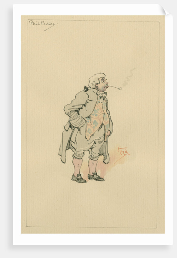 Phil Parkes, c.1920s by Joseph Clayton Clarke