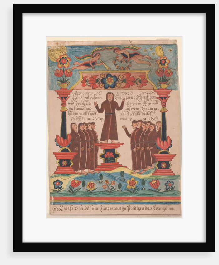 Jesus Went to His Disciples, c.1810-20 by Durs Sr. & Rudy Durs Jr. Rudy