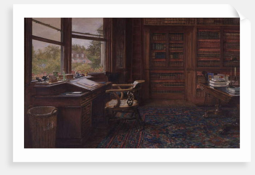 The Empty Chair, Gad's Hill, 9th June, 1870 by Samuel Luke Fildes