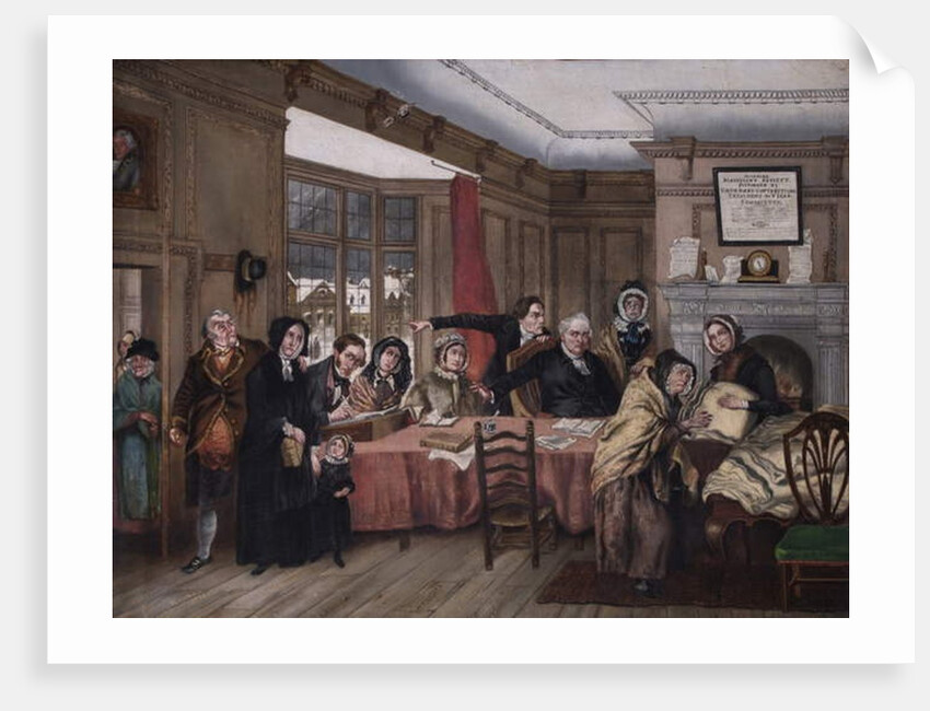 Allfaire Benevolent Society, 1863 by Brian Percy Mann