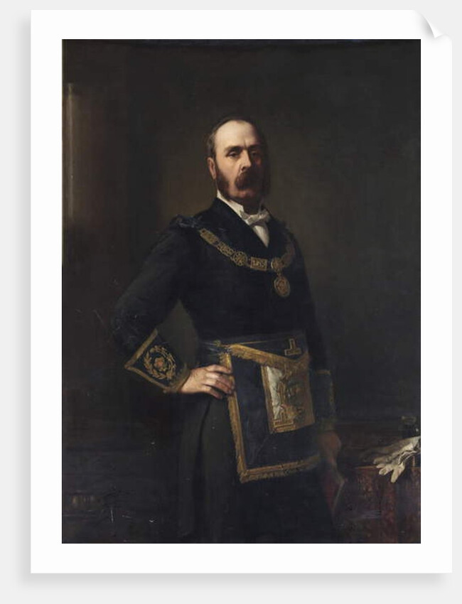 Sir John Braddick Monckton, 1883 by Barnett Samuel Marks