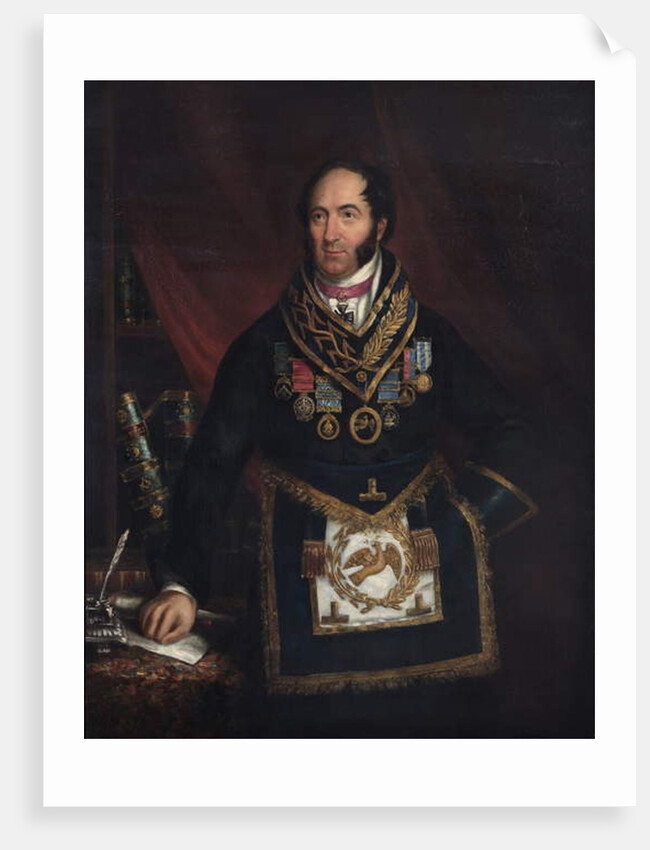 Dr Robert Thomas Crucefix, 1837 by English School