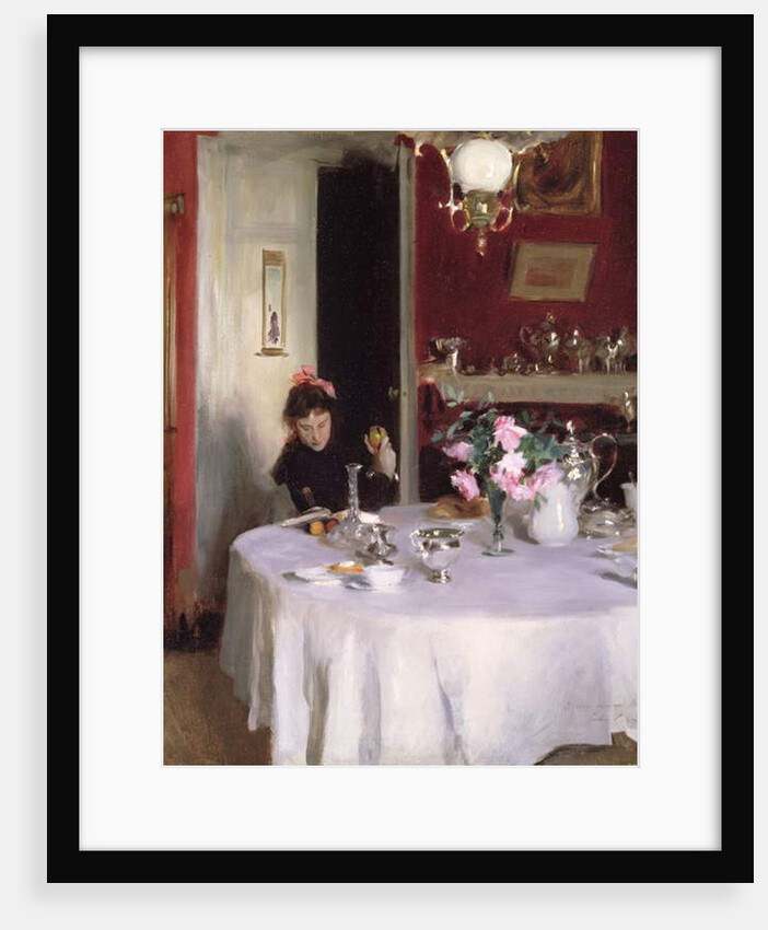 The Breakfast Table, 1884 by John Singer Sargent