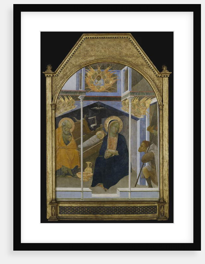 The Adoration of the Shepherds, c.1350 by Bartolommeo Bulgarini
