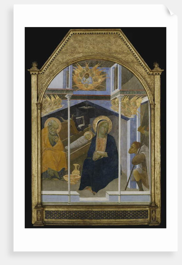 The Adoration of the Shepherds, c.1350 by Bartolommeo Bulgarini