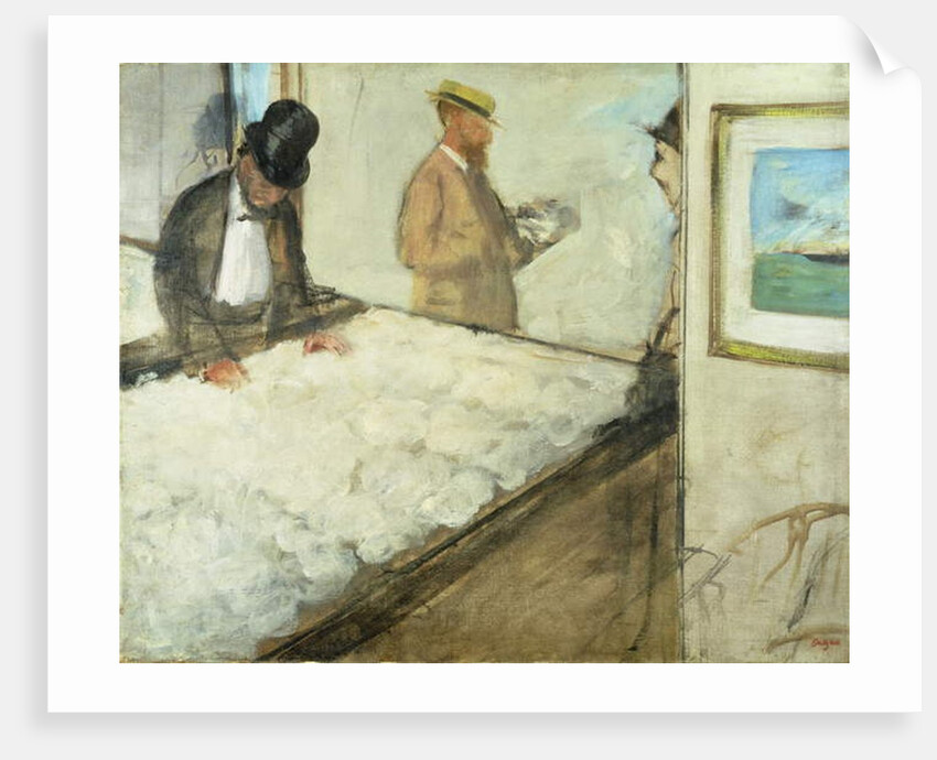 Cotton Merchants in New Orleans, 1873 by Edgar Degas
