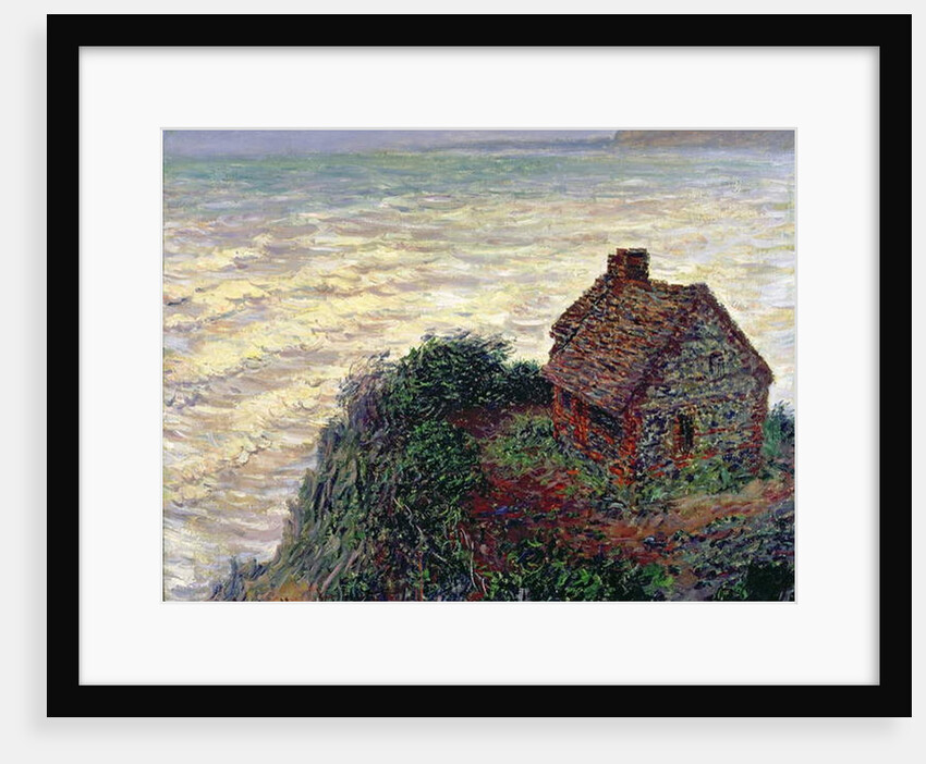 The House of the Customs Officer, Varengeville, 1882 by Claude Monet