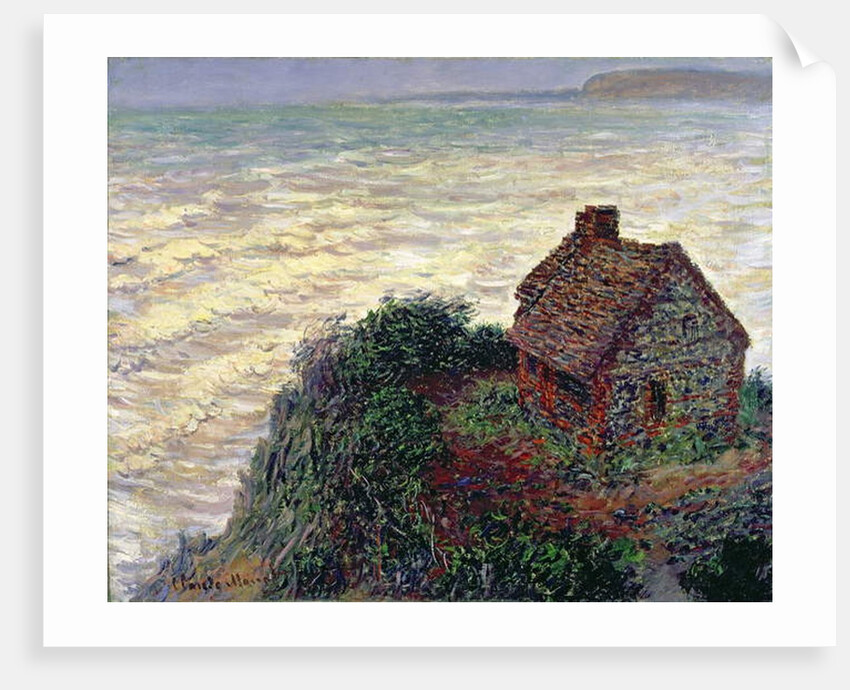 The House of the Customs Officer, Varengeville, 1882 by Claude Monet