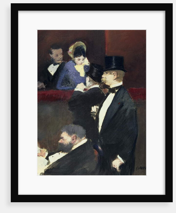 A Loge at the Opera, c.1880 by Jean Louis Forain