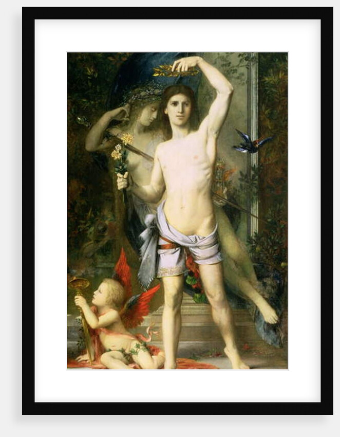 The Young Man and Death, 1856-65 by Gustave Moreau