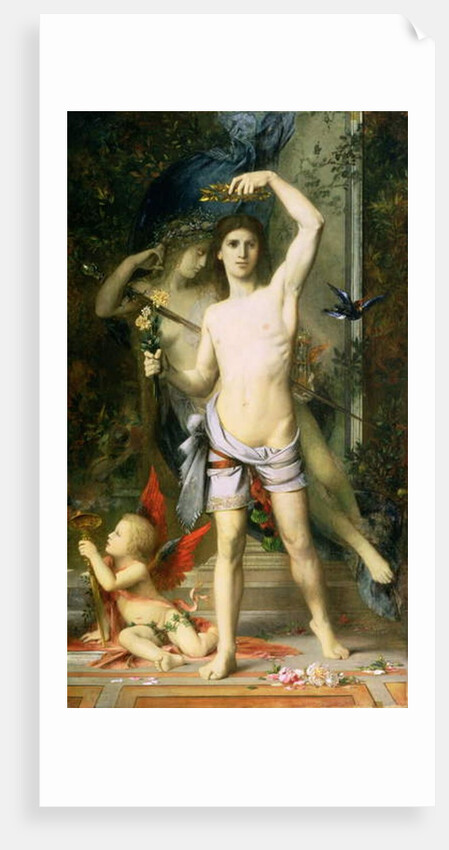 The Young Man and Death, 1856-65 by Gustave Moreau