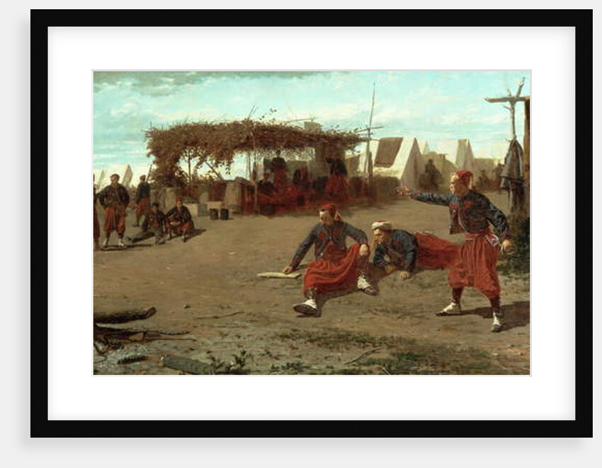 Pitching Quoits, 1865 by Winslow Homer