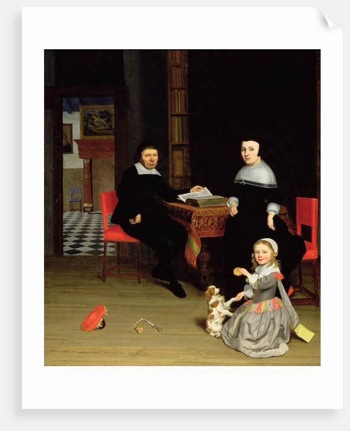 Portrait of a Family, 1663 by Jacob Ochtervelt