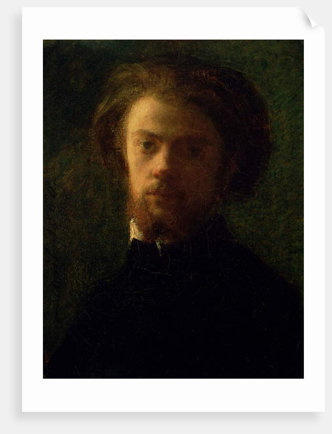 Self Portrait, 1860 by Ignace Henri Jean Fantin-Latour