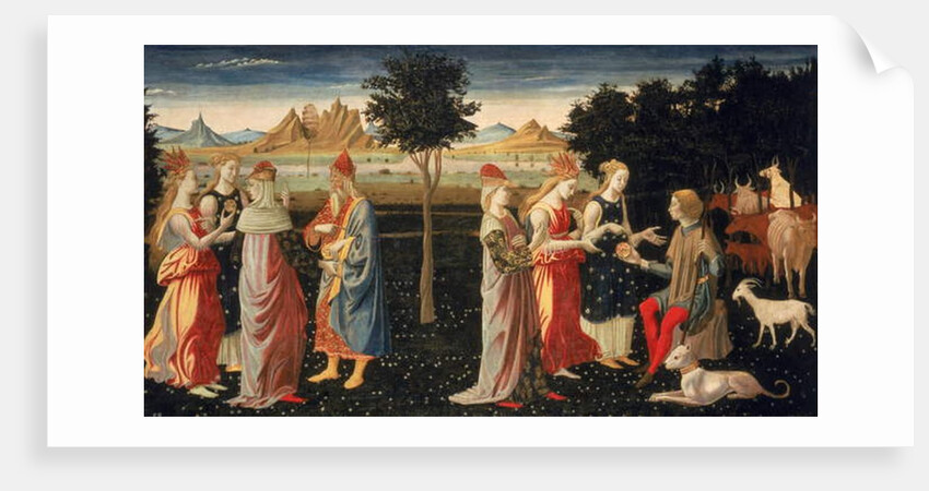 The Judgement of Paris, c.1480 by Master of the Argonaut Panels