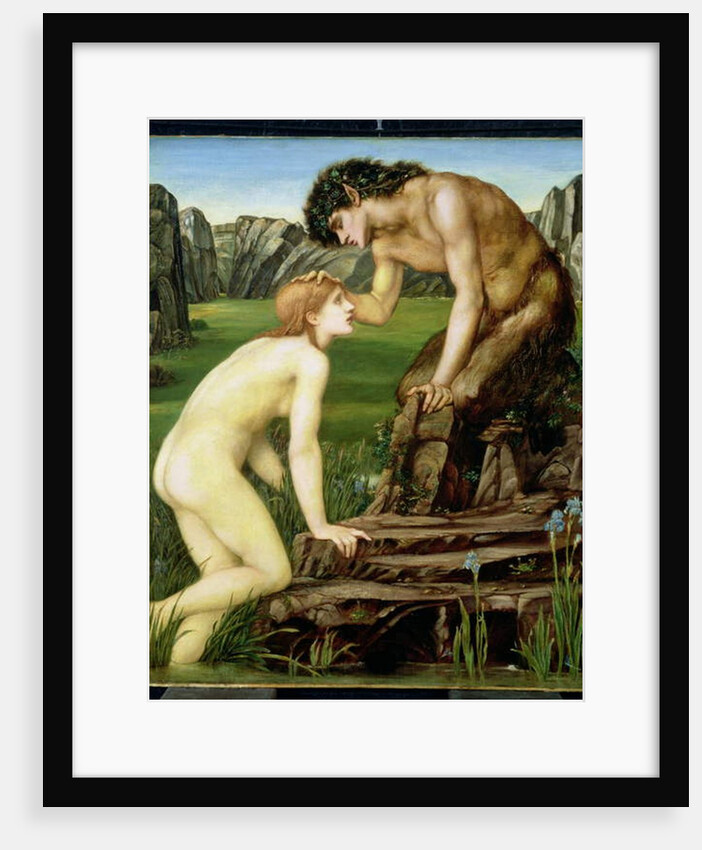 Pan and Psyche, 1872-74 by Edward Coley Burne-Jones