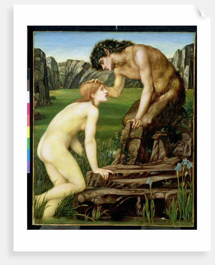 Pan and Psyche, 1872-74 by Edward Coley Burne-Jones