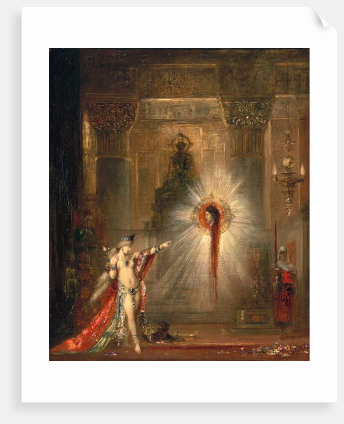 The Apparition, c.1876 by Gustave Moreau