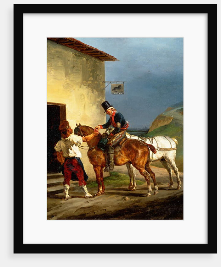 The White Horse Tavern, 1821-22 by Theodore Gericault