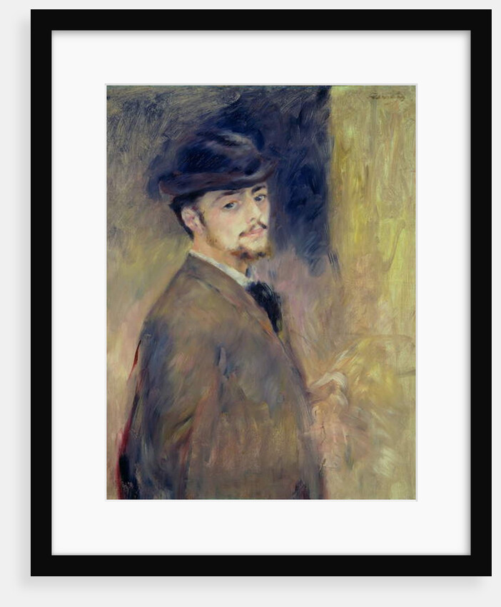 Self Portrait, 1876 by Pierre Auguste Renoir
