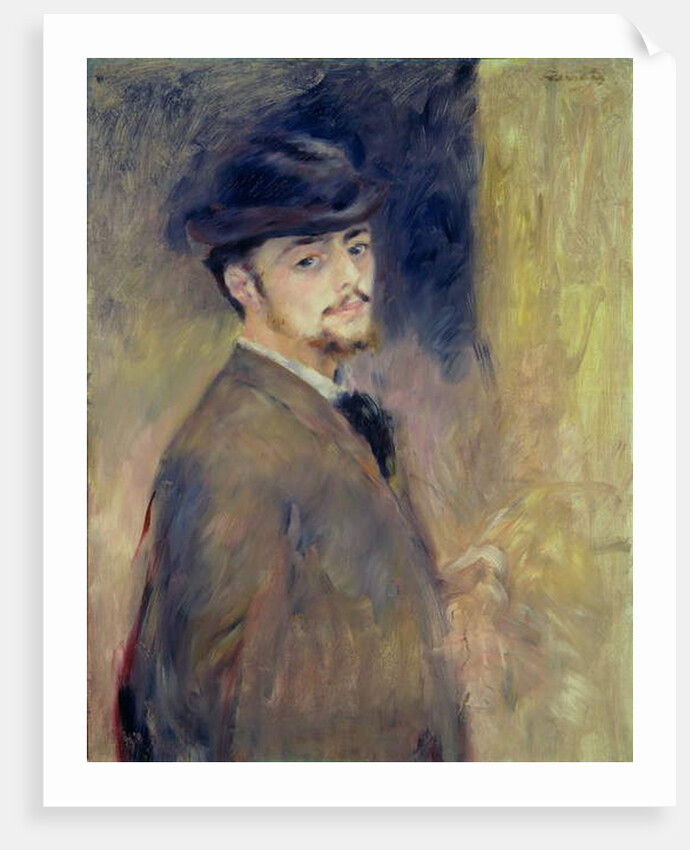 Self Portrait, 1876 by Pierre Auguste Renoir