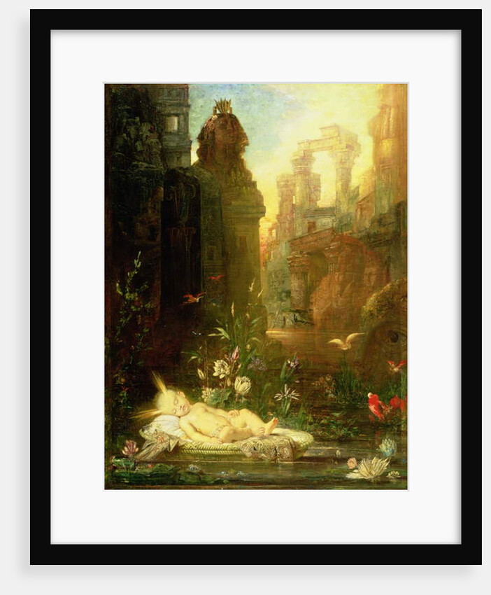 The Infant Moses, c.1876-78 by Gustave Moreau
