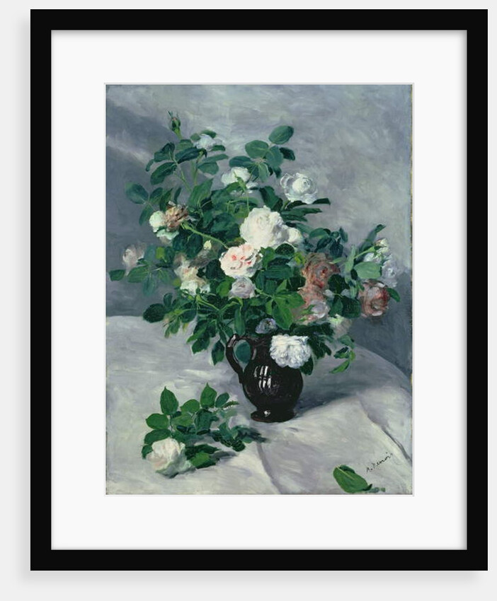 Still Life with Roses, c.1866 by Pierre Auguste Renoir