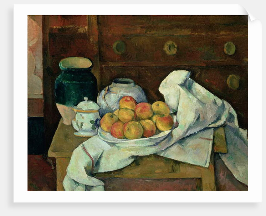 Still Life with Commode, c.1887-88 by Paul Cezanne