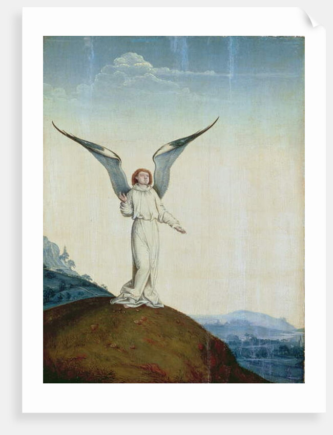Angel, c.1530 by Lucas van (attr. to) Leyden