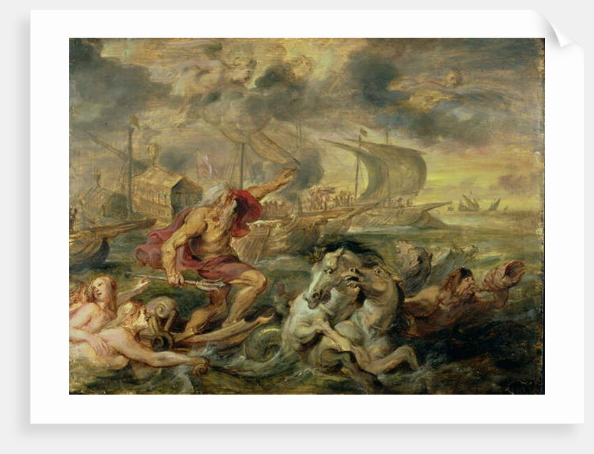 Neptune Calming the Tempest, 1635 by Peter Paul Rubens