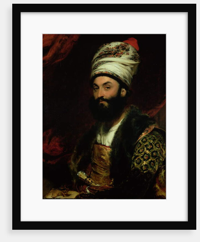 Portrait of Mirza Abu'l Hassan Khan, 1810 by Thomas Lawrence