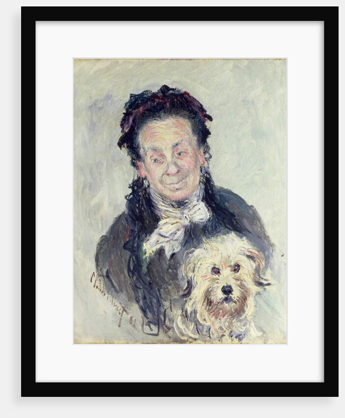 Portrait of Eugenie Graff 1882 by Claude Monet