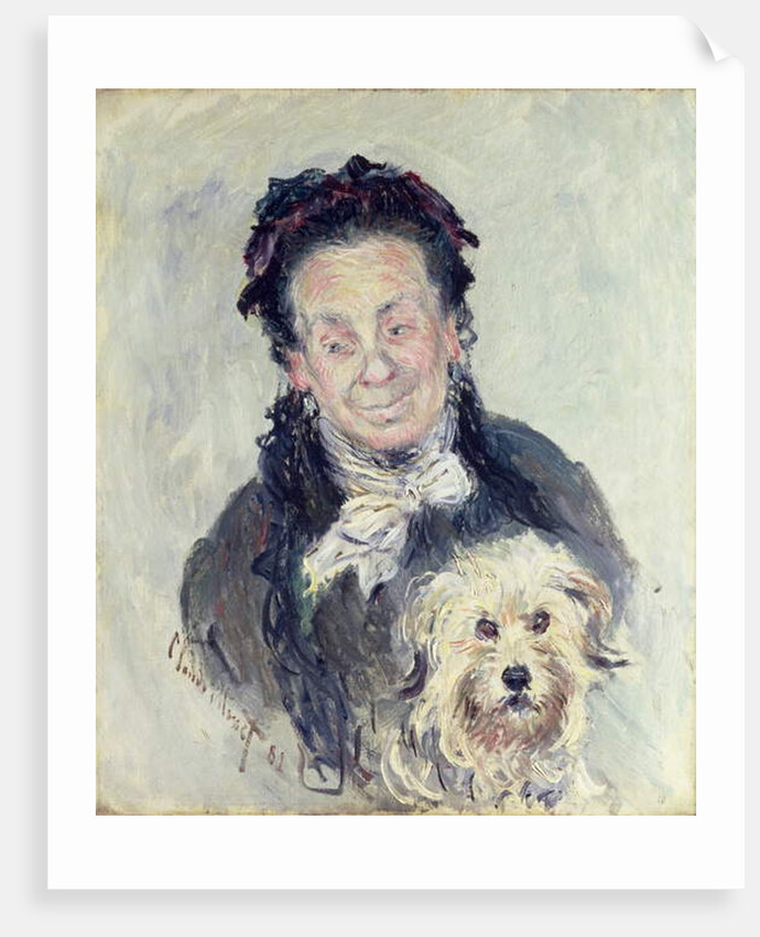 Portrait of Eugenie Graff 1882 by Claude Monet