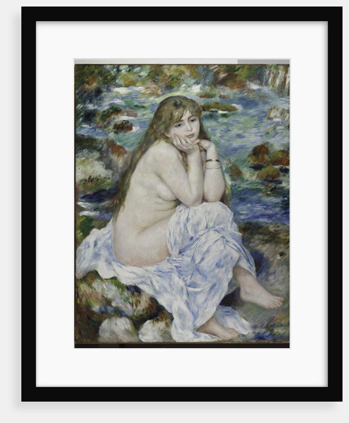 Seated Bather, c.1883-84 by Pierre Auguste Renoir