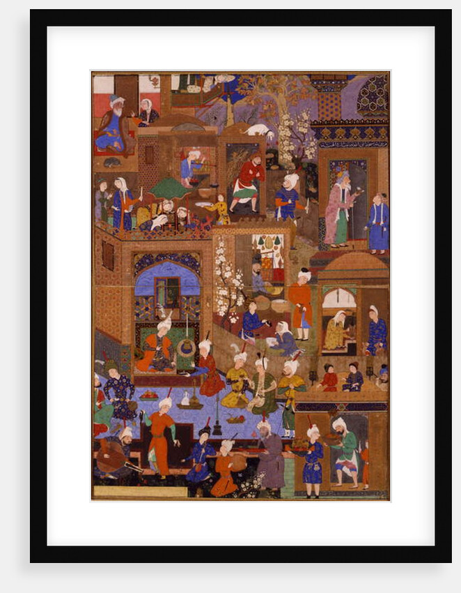 Nighttime in a City by Mir Sayyid'Ali