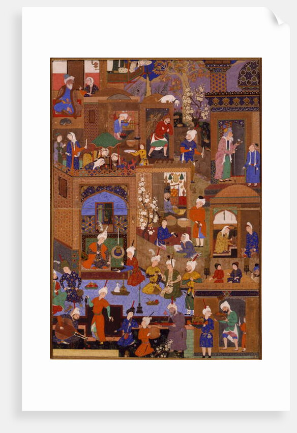 Nighttime in a City by Mir Sayyid'Ali