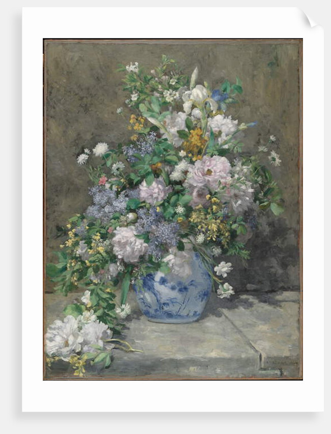 Spring Bouquet, 1866 by Pierre Auguste Renoir