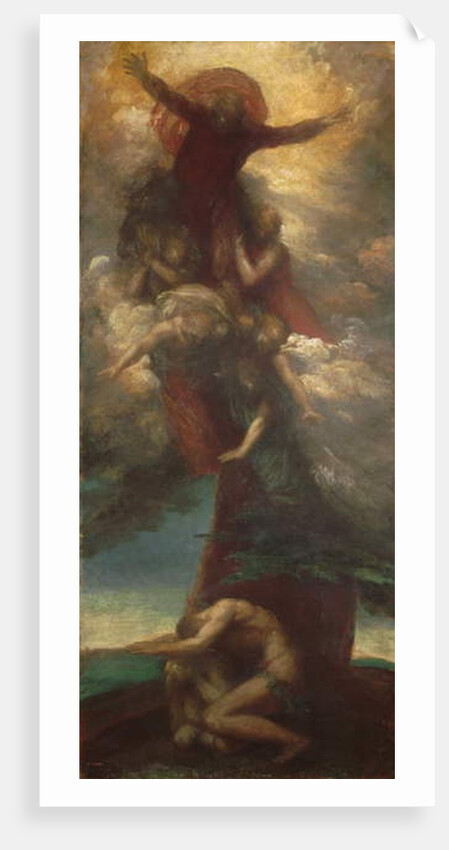 The Denunciation of Adam and Eve, c.1873-98 by George Frederic Watts