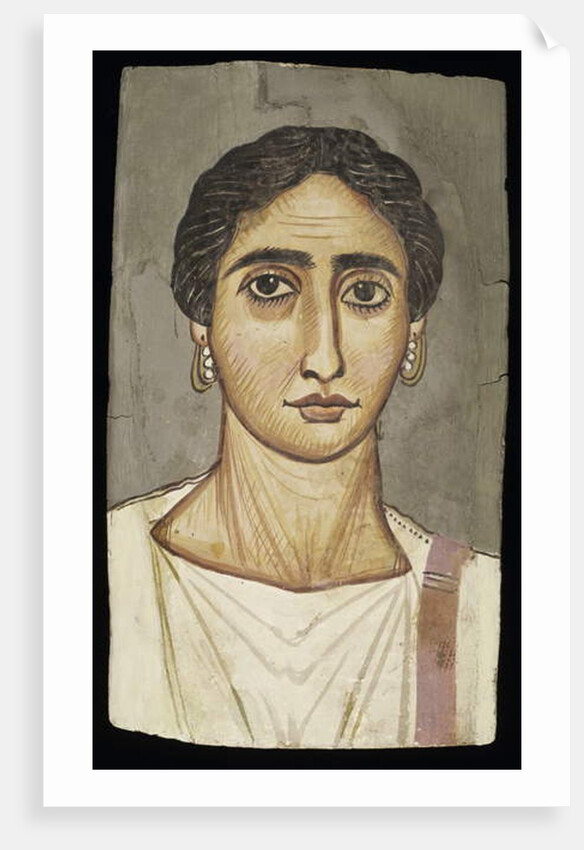 Portrait of a Woman, c.300 AD by Roman