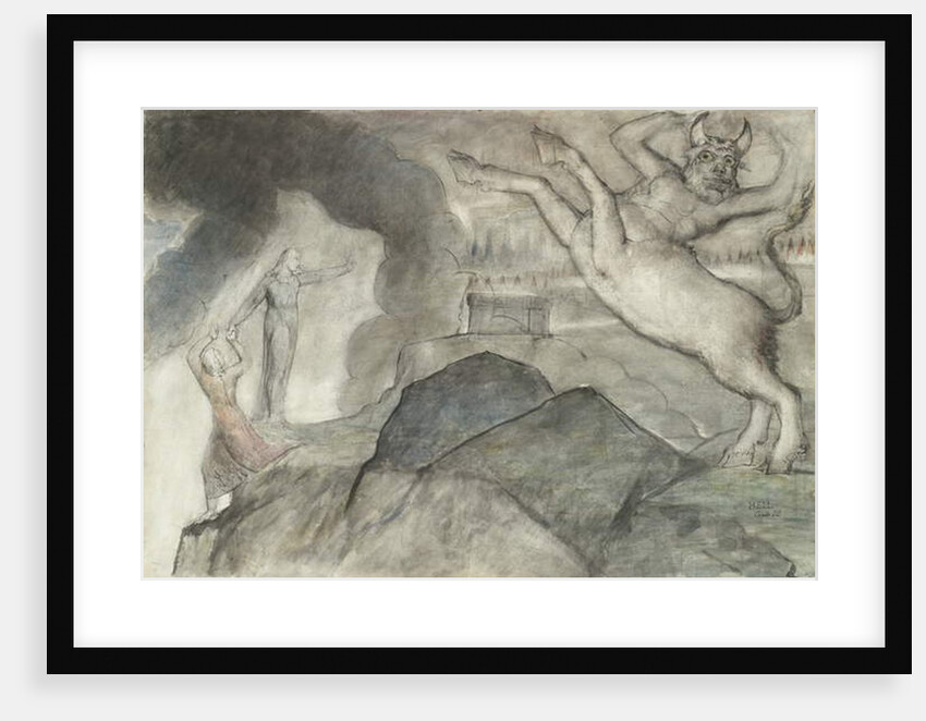 The Minotaur by William Blake
