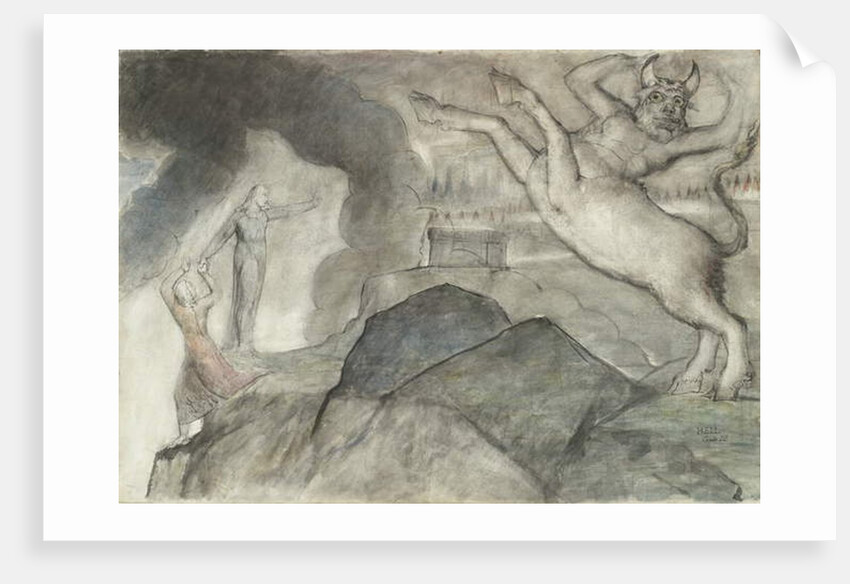 The Minotaur by William Blake