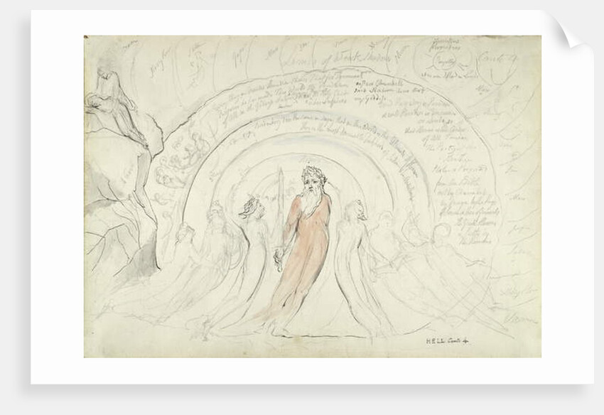 The Shades of Homer and other Poets of Antiquity by William Blake