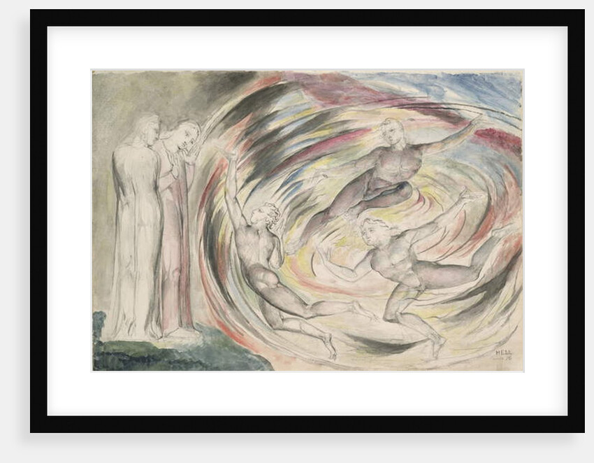 The Punishment of Rusticucci and his Companions by William Blake